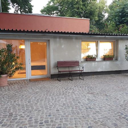Ferienwohnung Lindenhof, zentrumsnah mit Terrasse und Grillmöglichkeit Magdeburg Exterior foto