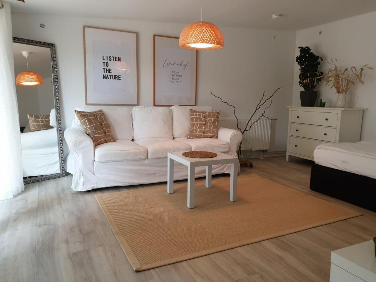 Ferienwohnung Lindenhof, zentrumsnah mit Terrasse und Grillmöglichkeit Magdeburg Exterior foto